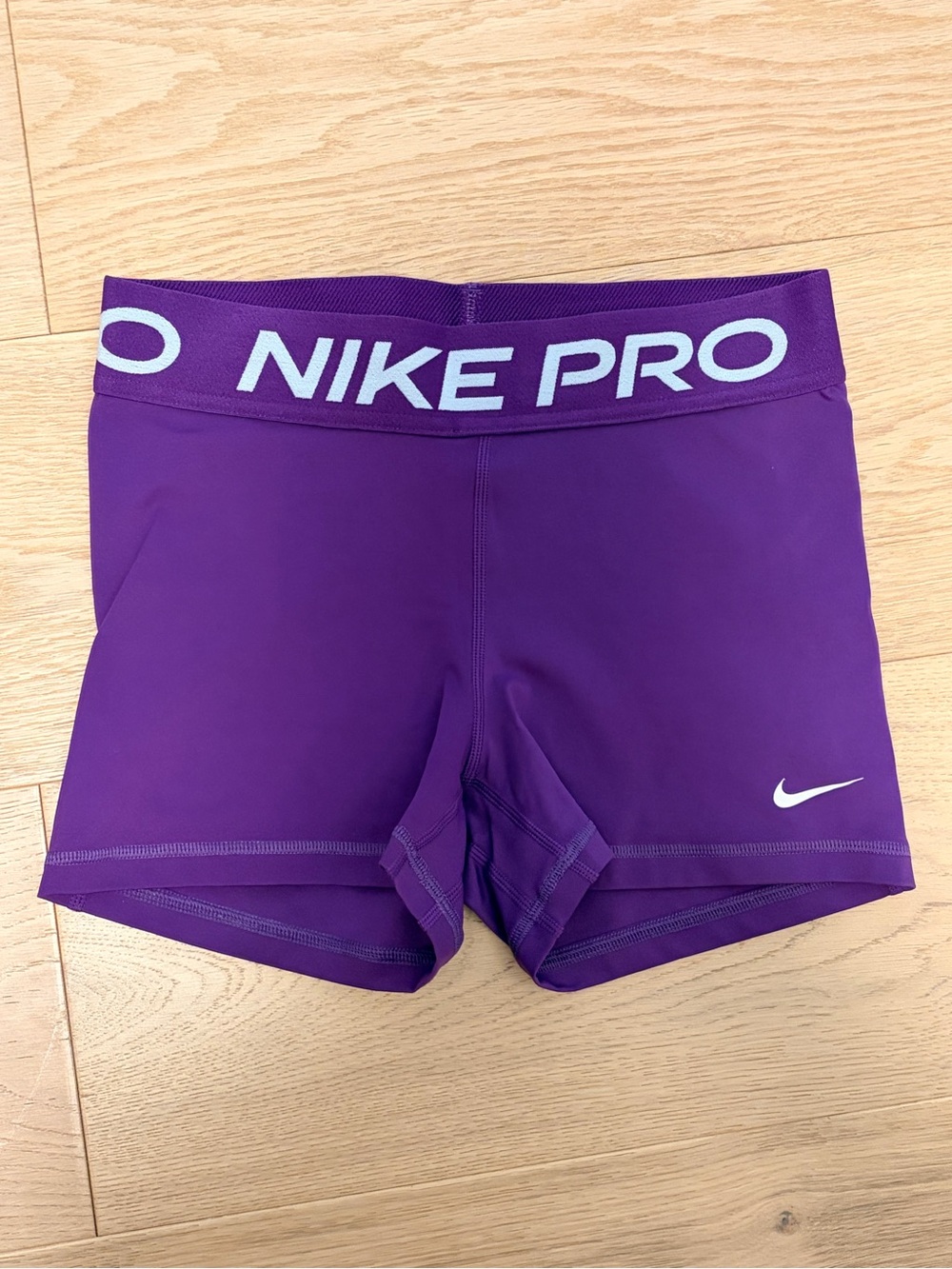 Nike Pro Women's Purple Bike Shorts
